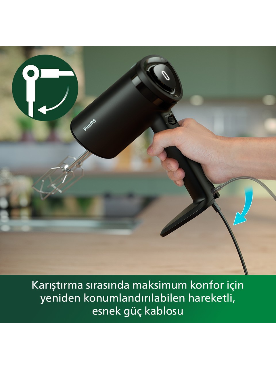 Philips 5000 Serisi HR3781/00 500 W El Mikseri